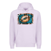 Lilac Football Lips Premium Hoodie - Jasminsmagicworld