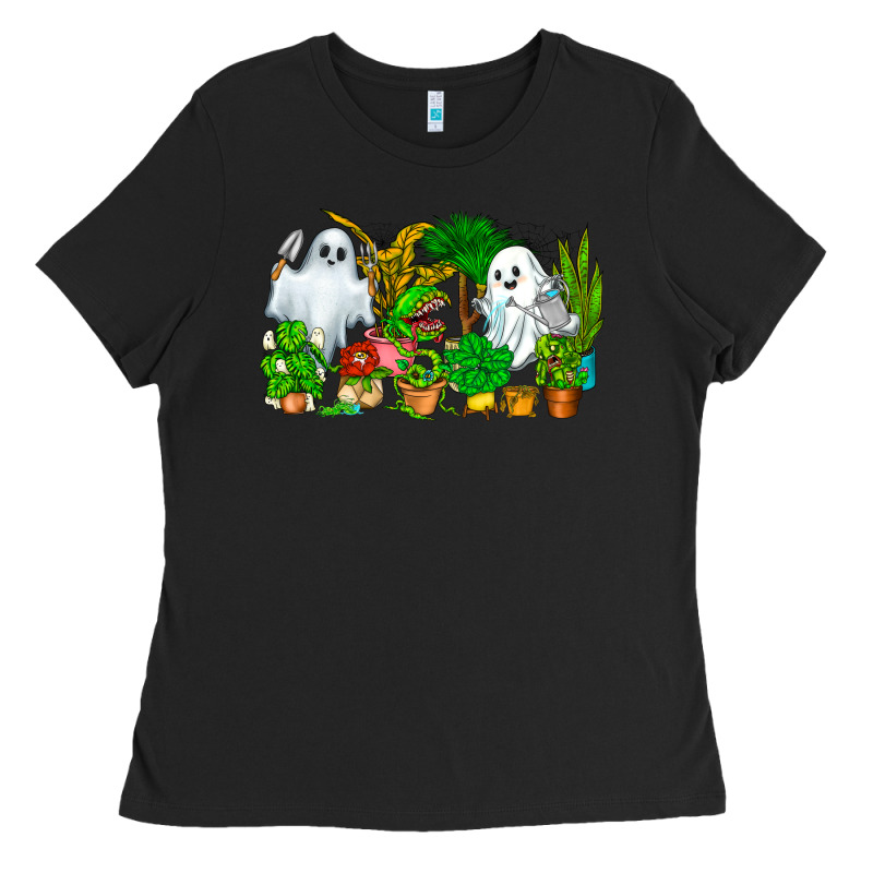 Spooky Plants Ladies Tee by CowhideDigitalArt | Teevron