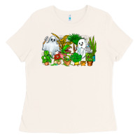 Bone Spooky Plants Ladies Tee - CowhideDigitalArt