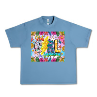Pebble Blue hot girl summer Urban Heavy Tee - CowhideDigitalArt