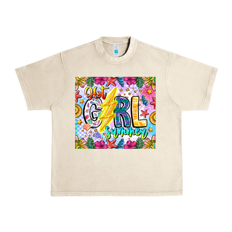 Hot Girl Summer Urban Heavy Tee by CowhideDigitalArt | Teevron