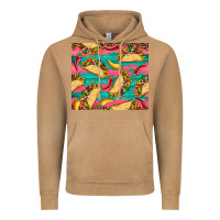 Vintage Camel mexican taco paper glitter leopard wooden Vintage Hoodie - Artiststas