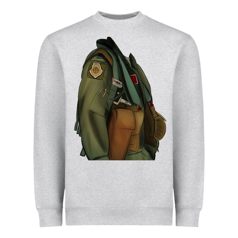 English Pointer Airforce Heavyweight Sweatshirt by RanaPortraitStore | Teevron