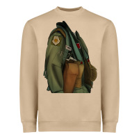 Mushroom english pointer airforce Heavyweight Sweatshirt - RanaPortraitStore