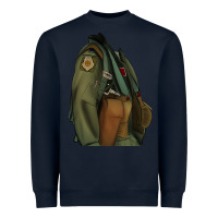 Navy english pointer airforce Heavyweight Sweatshirt - RanaPortraitStore