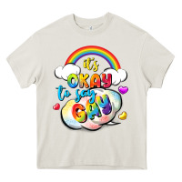 Cream its okay to say gay pride Heavy Core Tee - FaDigitalArtStudio