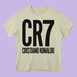 Cr7 Heavy Core Tee Designed By Artisfamous