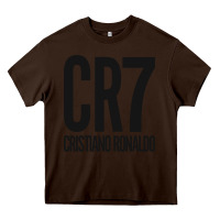 Chocolate Brown cr7 Heavy Core Tee - artisFamous