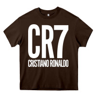 Chocolate Brown cr7 Heavy Core Tee - artisFamous