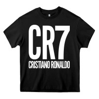Black cr7 Heavy Core Tee - artisFamous