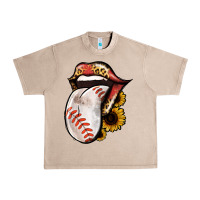French Oak Baseball Tongue Urban Heavy Tee - Jasminsmagicworld