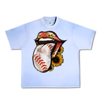 Grape Ice Baseball Tongue Urban Heavy Tee - Jasminsmagicworld