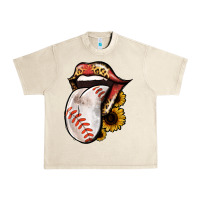 Sandshell Baseball Tongue Urban Heavy Tee - Jasminsmagicworld