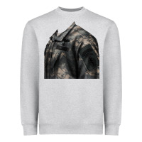 Heather Grey english pointer us army Heavyweight Sweatshirt - RanaPortraitStore