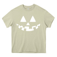 Mossy halloween jack o lantern (white) Heavy Core Tee - artisFamous