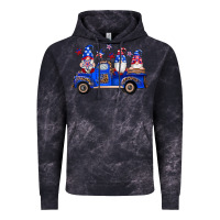 American Flag Gnomes Truck Vintage Hoodie | Teevron