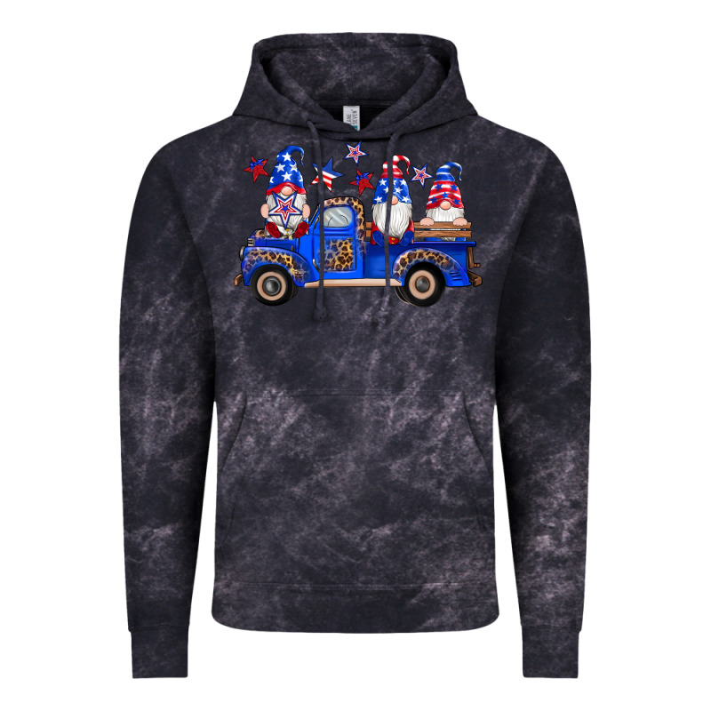 American Flag Gnomes Truck Vintage Hoodie by Artiststas | Teevron