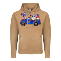 Vintage Camel american flag gnomes truck Vintage Hoodie - Artiststas