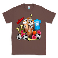Chestnut Soccer Cold Drink Frappe Classic Tee - FaDigitalArtStudio
