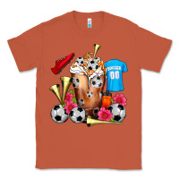 Copper Soccer Cold Drink Frappe Classic Tee - FaDigitalArtStudio