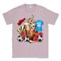 Lilac Soccer Cold Drink Frappe Classic Tee - FaDigitalArtStudio