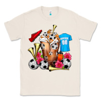 Natural Soccer Cold Drink Frappe Classic Tee - FaDigitalArtStudio