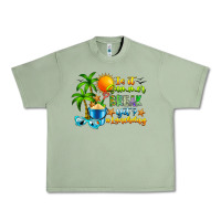 Oil Green Is It Summer Break Urban Heavy Tee - CowhideDigitalArt