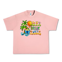 Salmon Is It Summer Break Urban Heavy Tee - CowhideDigitalArt