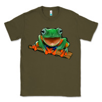 Army Green frog Classic Tee - Jasminsmagicworld