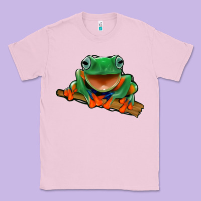 Frog Classic Tee Designed By Jasminsmagicworld