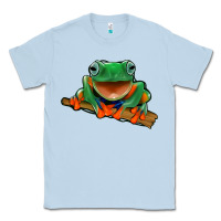 Dusty Blue frog Classic Tee - Jasminsmagicworld