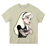 Mossy alice in wonderland Heavy Core Tee - artisFamous