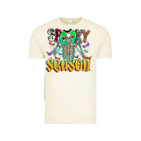 Vintage Arctic Spooky Season Vintage Tee - CowhideDigitalArt