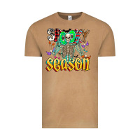Vintage Camel Spooky Season Vintage Tee - CowhideDigitalArt
