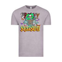 Vintage Zinc Spooky Season Vintage Tee - CowhideDigitalArt
