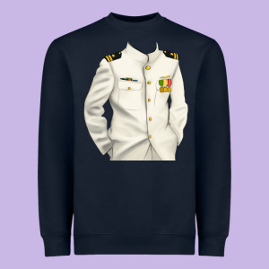 Us Navy Heavyweight Sweatshirt Designed By Ranaportraitstore