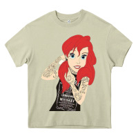 Mossy ariel tatoo Heavy Core Tee - artisFamous
