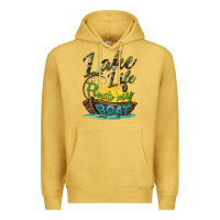 Antique Gold lake life floats my boat Premium Hoodie - BarkalooDesign
