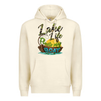Sandshell lake life floats my boat Premium Hoodie - BarkalooDesign