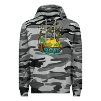 Slate Camo lake life floats my boat Premium Hoodie - BarkalooDesign