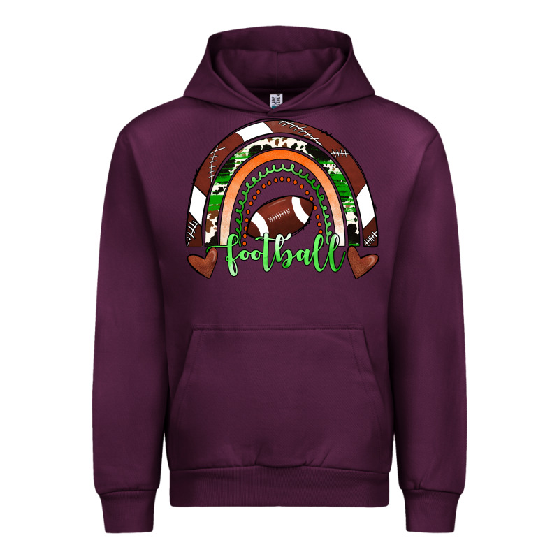 Football Rainbow Urban Hoodie by RanaPortraitStore | Teevron