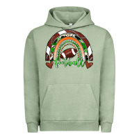 Pigment Oil Green Football Rainbow Urban Hoodie - RanaPortraitStore