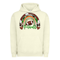 Pigment Pistachio Football Rainbow Urban Hoodie - RanaPortraitStore
