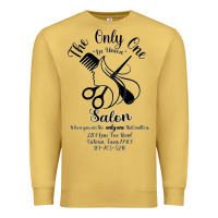 Antique Gold The Only One Salon Premium Sweatshirt - Jasminsmagicworld