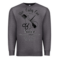 Charcoal Heather The Only One Salon Premium Sweatshirt - Jasminsmagicworld