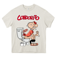 Cream condorito Heavy Core Tee - artisFamous