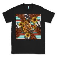 Black western horse Classic Tee - BarkalooDesign