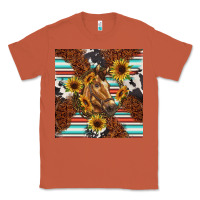 Copper western horse Classic Tee - BarkalooDesign
