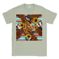 Matcha western horse Classic Tee - BarkalooDesign