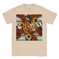 Mushroom western horse Classic Tee - BarkalooDesign